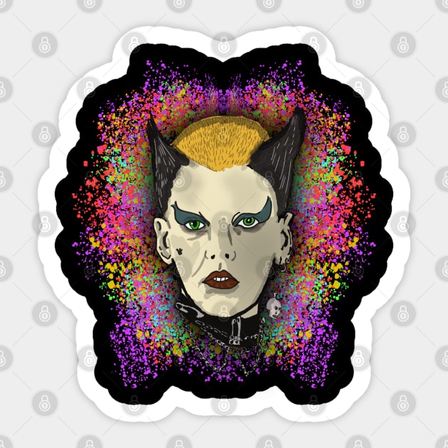 Soo Catwoman Sticker by TL Bugg